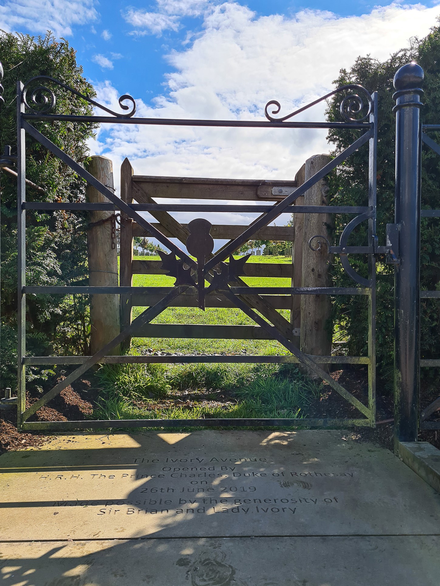 Gates to the Ivory Avenue 